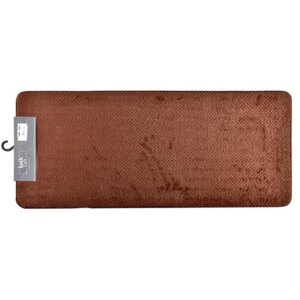 Zac bademåtte - Brun 50 x 120 cm.
