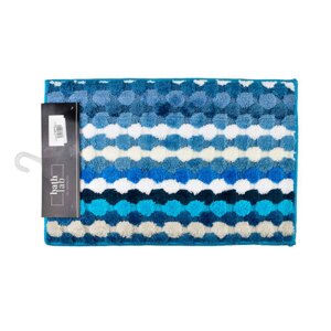 Zac Stripes bademåtte - Blå 40 x 60 cm.