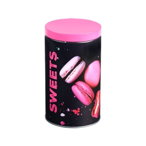 Metal Sweets dåse - 18,4 x 10 cm. | Lyserød