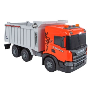 Scania legetøjslastbil - Tipvogn m/ lys og lyd