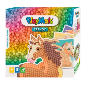PlayMais Trendy mosaik - 3000 dele | Heste
