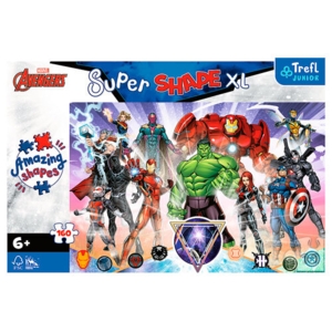 Super Shape XL puslespil 160 brikker - Avengers