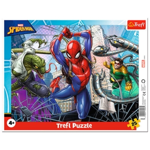 Spider-Man rammepuslespil - 25 brikker