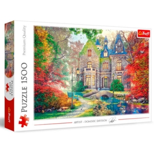 Autumn Mansion puslespil 1500 brikker