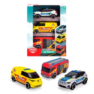 SOS legetøjsbiler - 15,5 cm. | 3 stk.