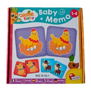 Blandede dyr - Vendespil 24 brikker