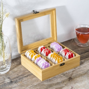 Chefware Teæske i bambus - 6 rum