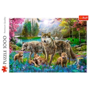 Ulveflok puslespil 1000 brikker