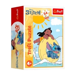 Mini puslespil 54 pcs. - Lilo & Stitch i vand
