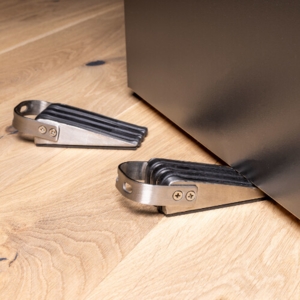 Dørstopper kile  rustfrit stål - 2'er sæt