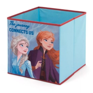 Disney Frozen legetøjskasse - 31 x 31 x 31 cm.