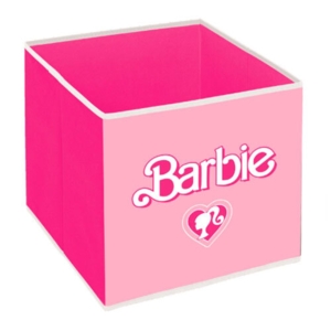 Barbie legetøjskasse - 31 x 31 x 31 cm.