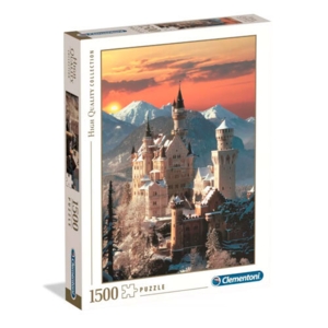 Neuschwanstein Slot puslespil 1500 brikker