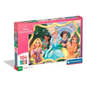 Disney Prinsesser puslespil - 104 brikker