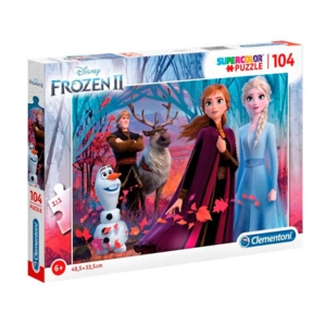 Disney Frozen 2 puslespil - 104 brikker