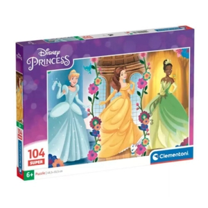 Disney Prinsesser Elegant puslespil - 104 brikker