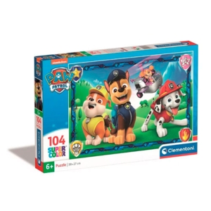 Paw Patrol Mountain puslespil - 104 brikker