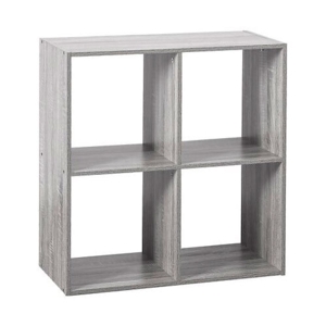 Mix n' Modul reol i MDF - 4 rum | Grå 100% FSC