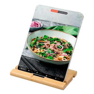 Bambus tabletholder 100% FSC - 20 x 12 cm.