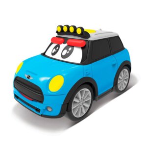 Burago Mini Cooper legetøjsbil med lyd - 13 cm. | Blå