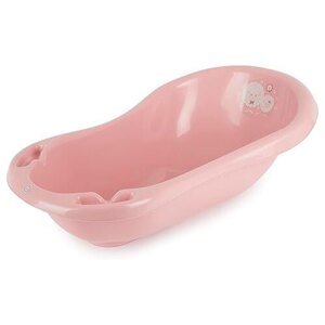 Baby badekar m/ prop | Rosa - 30 x 84 x 49 cm.