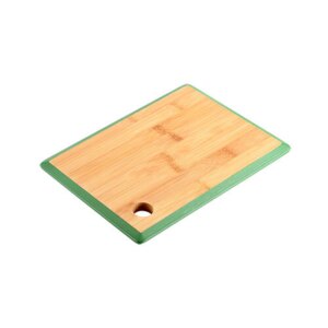 Bambus skærebræt - 1,5 x 27 x 19 cm. | Grøn