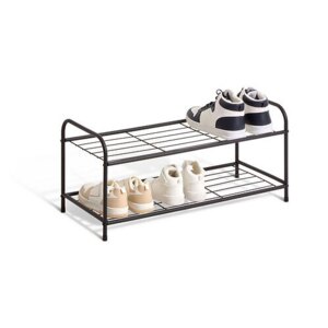 Metty skoreol m/ 2 hylder - Metal