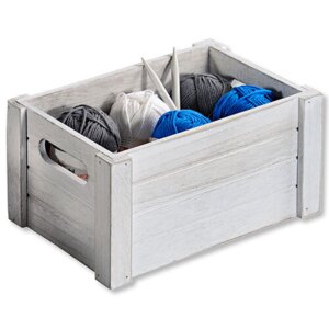 Antik design opbevaringskasse - 25,8 x 17 cm.