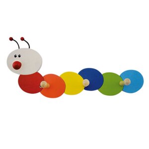 Larve knagerække i MDF - 3 knager | 38 cm.