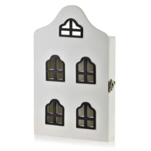 Stacy nøgleskab i MDF - Hvid | 29,5 cm.