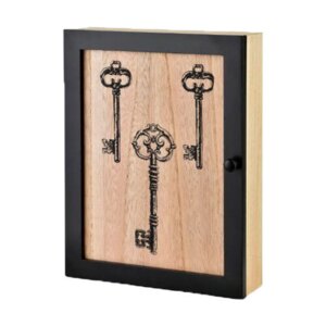 Stacy Keys nøgleskab i MDF - Natur | 26 cm.