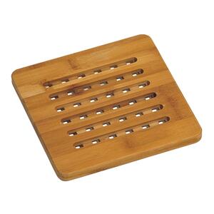 Bordskåner firkantet - Bambus