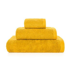 New Plus håndklæde - Mustard