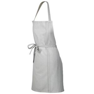 Tia forklæde - Lysegrå 80 x 67 cm.