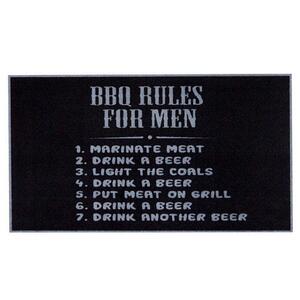Rules for men BBQ måtte 67 x 120 cm.