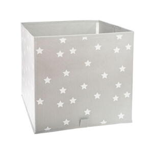 Grey Star legetøjskasse - 29 x 29 x 29 cm.