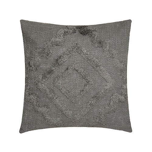 Tuft Inca pyntepude - 40 x 40 cm. | Grå