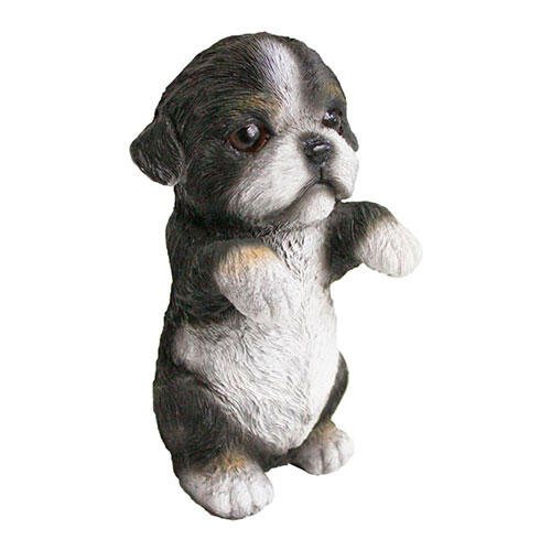 Lucky hund - Havefigur | Lys