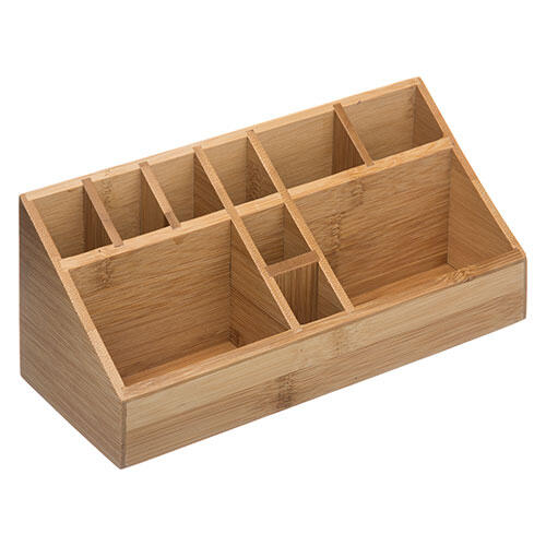 Bambus organizer - 9 x 23 x 9,5 cm.