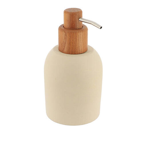 Jean sæbedispenser i cement - Beige