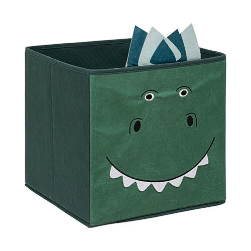 Dino legetøjskasse - 29 x 29 x 29 cm.