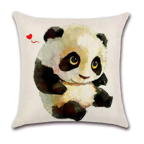 Small heart pyntepudebetræk - 45 x 45 cm. | Panda