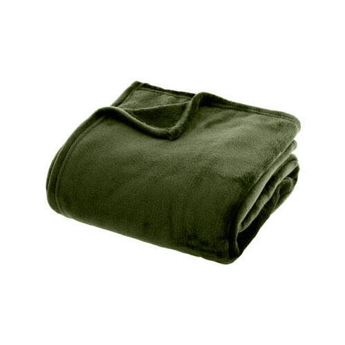 Arty Studio plaid 180 x 230 cm. - Khaki