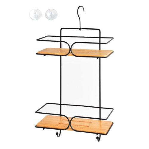 Carl brusehylde - 33 x 25 x 11 cm. | 2 hylder - Bambus