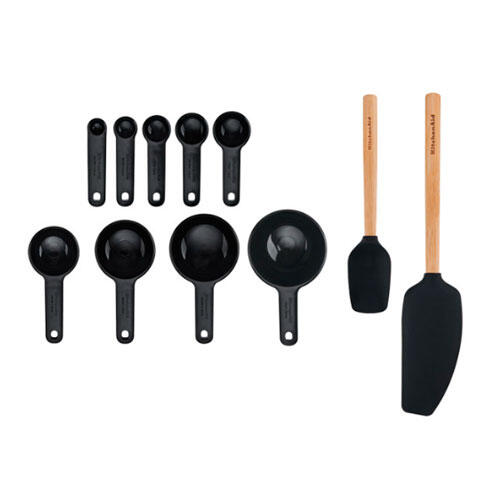 KitchenAid bagesæt - 11 dele | Sort