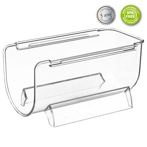 Smart fridge stabelbar flaskeholder - 10,5 x 11,5 x 20,6 cm.