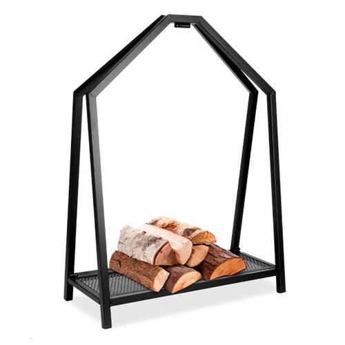 Ambiance brændeholder i metal - 78 x 58 x 24 cm.