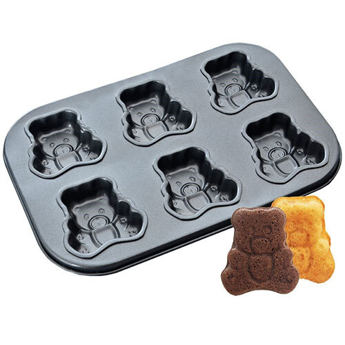 Bears bageform i kulstofstål - 26,5 cm.