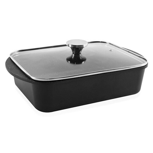 Grande ildfast fad m/ låg - 35 x 22,5 cm. | 4,4 L