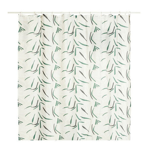 Trio badeforhæng i polyester - 180 x 200 cm.